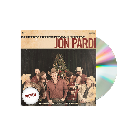Merry Christmas From Jon Pardi (CD-Signed)